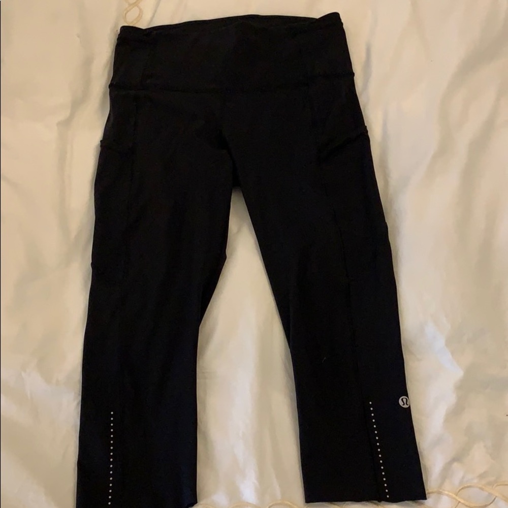 Lulu lemon fast and free Capri pant
